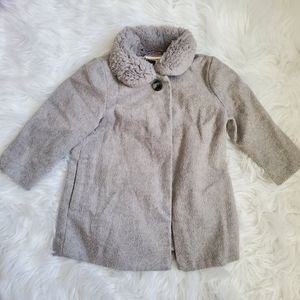 Grey Wool Coat